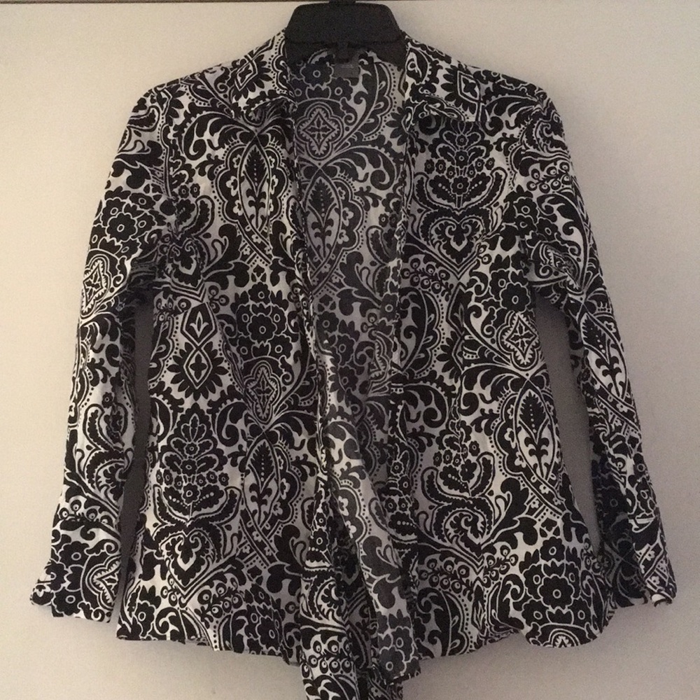 Ann Taylor Blouse wrap around tie size 12P